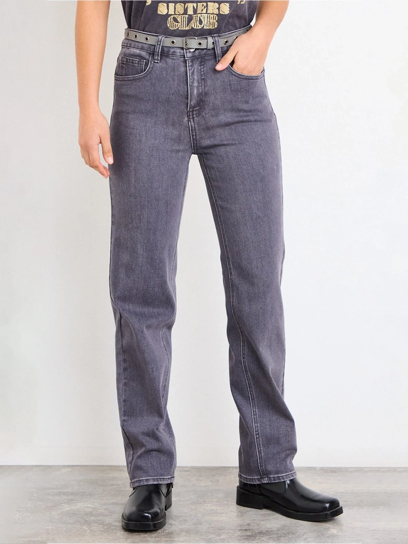 JEANS MUJER IO LISO SLIM - 1