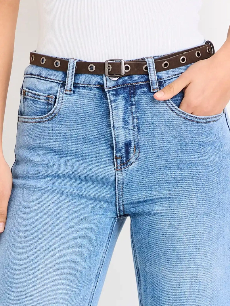 JEANS MUJER IO LISO SLIM - 4