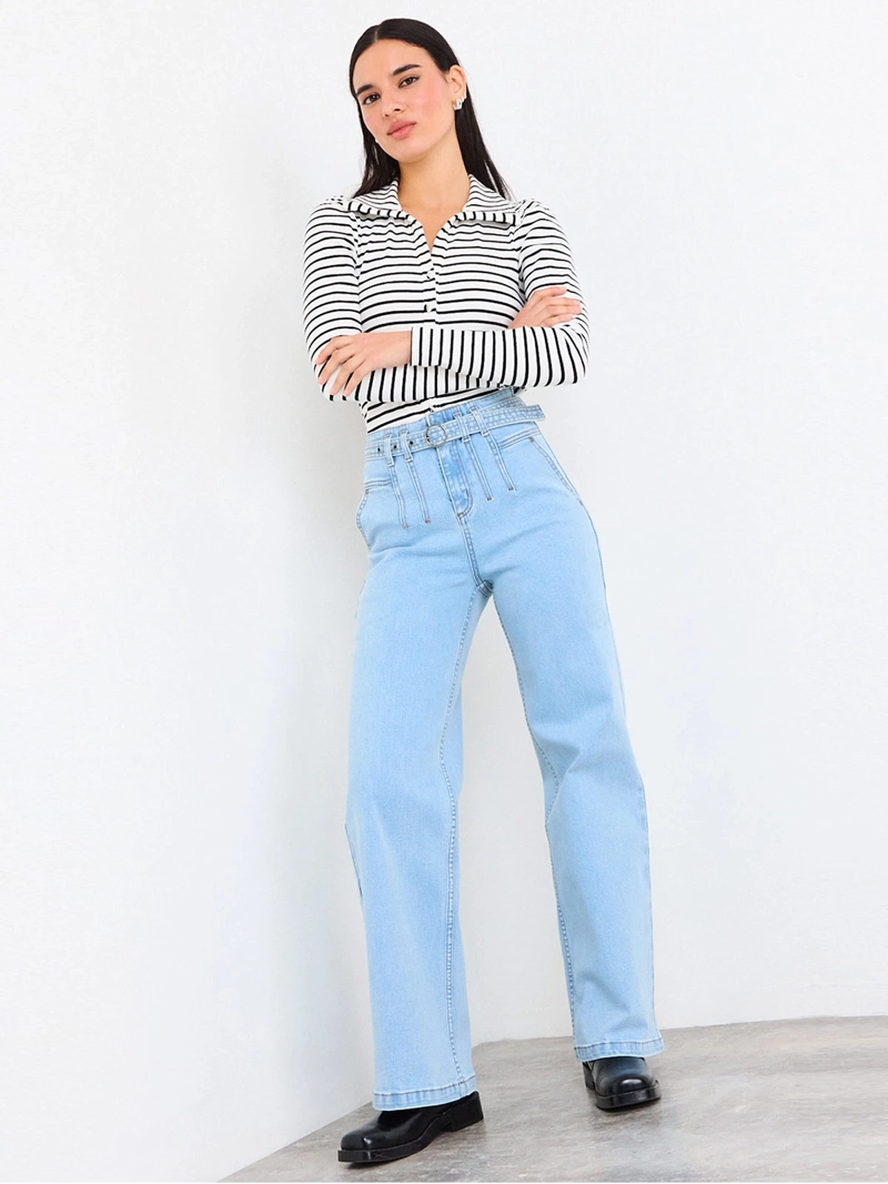 JEANS MUJER IO LISO - 1
