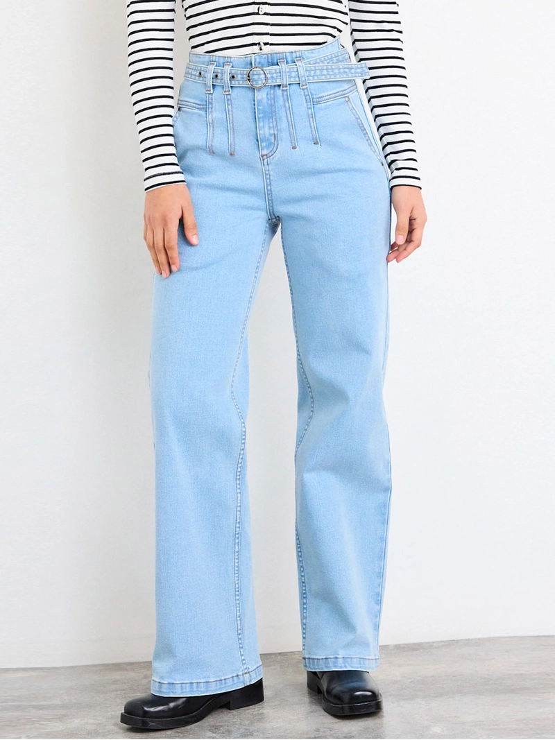 JEANS MUJER IO LISO - 3