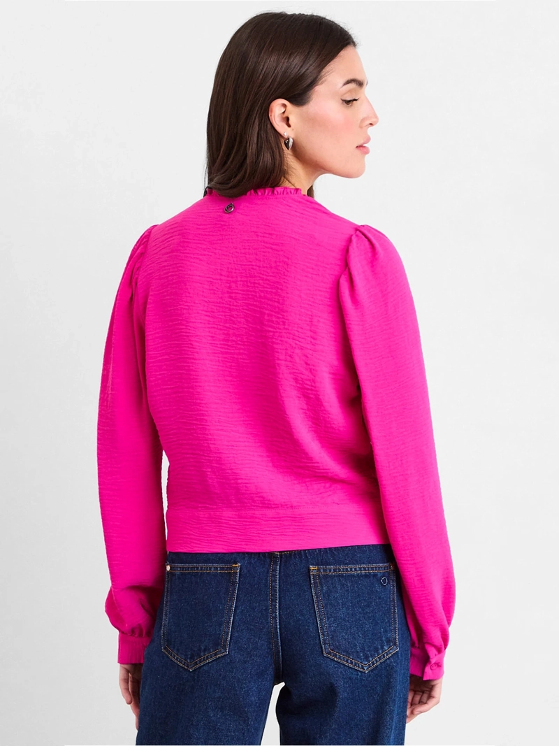 BLUSA MUJER IO LAZO CUELLO V - 2