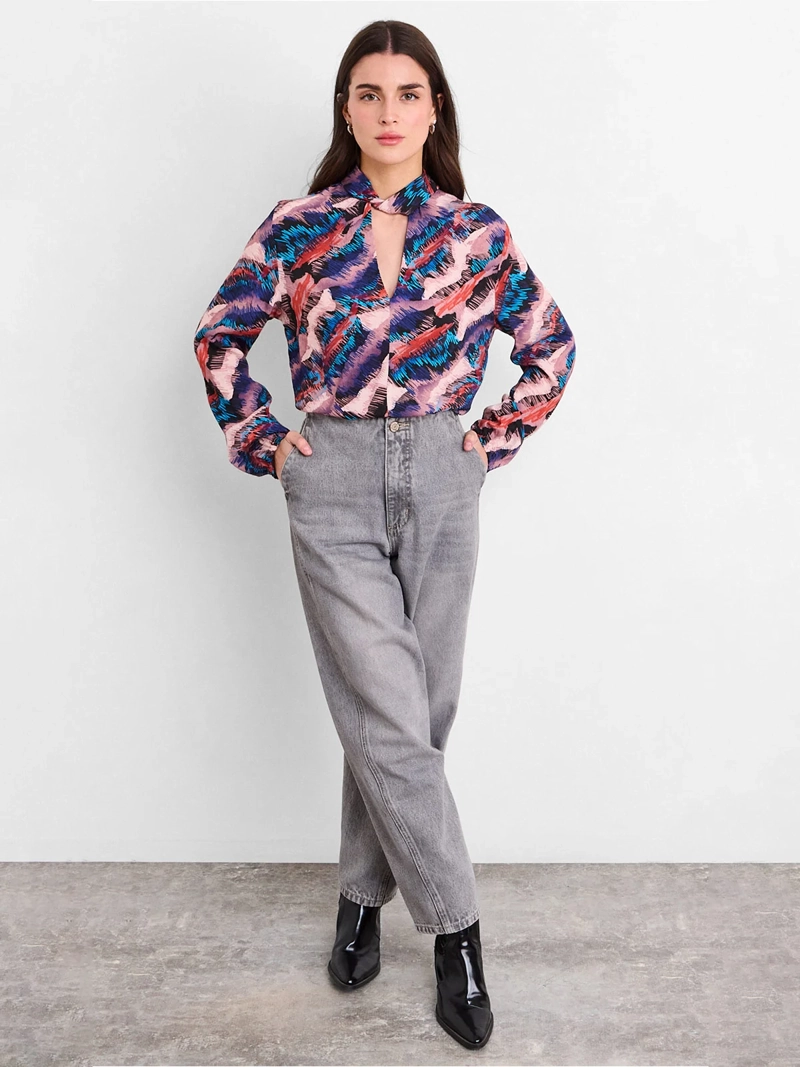 BLUSA MUJER IO MANGA LARGA - 4