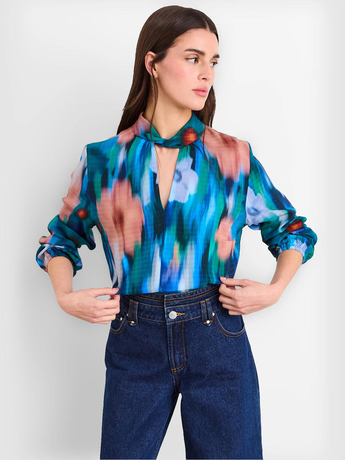 BLUSA MUJER IO MANGA LARGA - 1