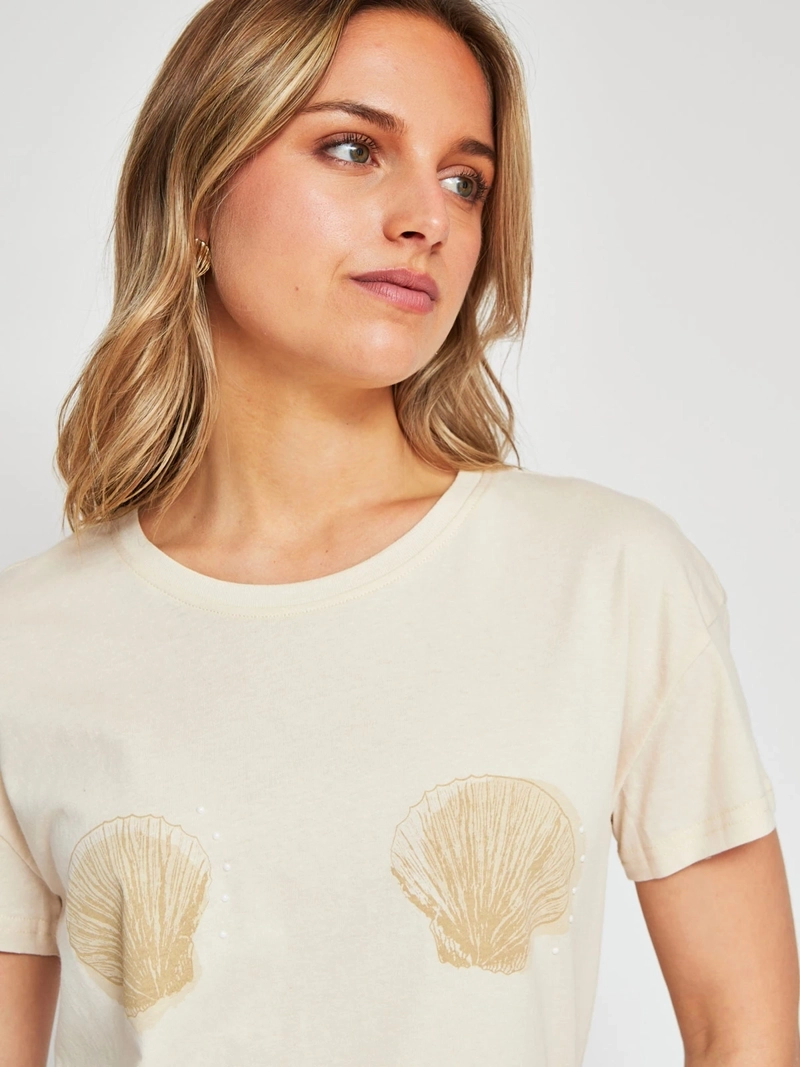 POLERA MUJER INDEX ALGODÓN MANGA CORTA - 3