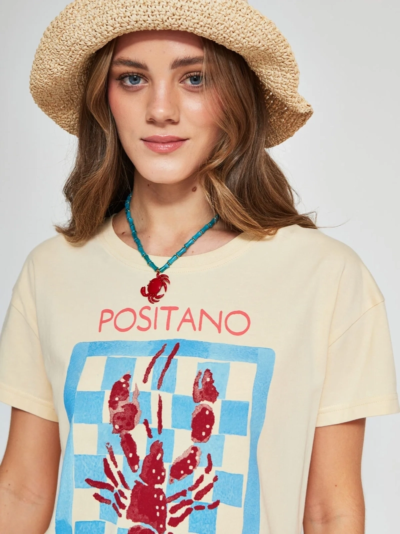 POLERA MUJER INDEX ALGODÓN MANGA CORTA - 3