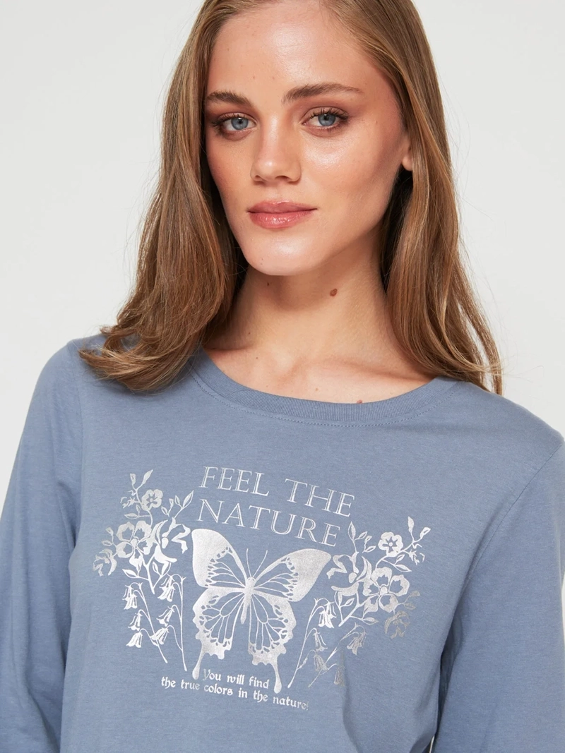POLERA MUJER INDEX ALGODÓN MANGA CORTA - 3