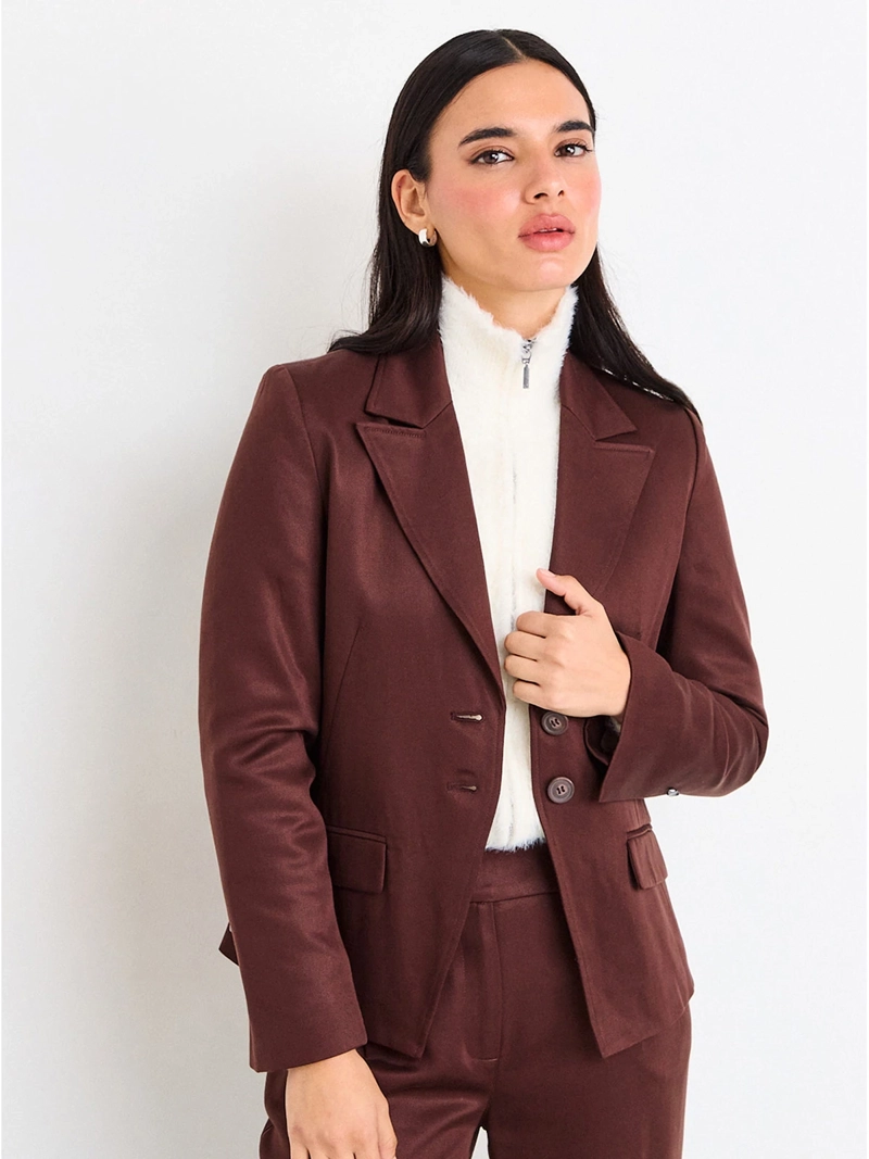 BLAZER MUJER IO LISO - 1