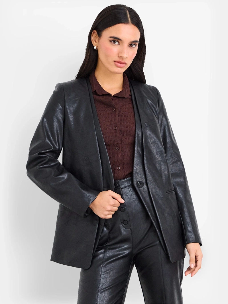 BLAZER MUJER IO LISO - 1