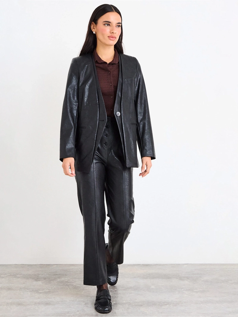 BLAZER MUJER IO LISO - 4