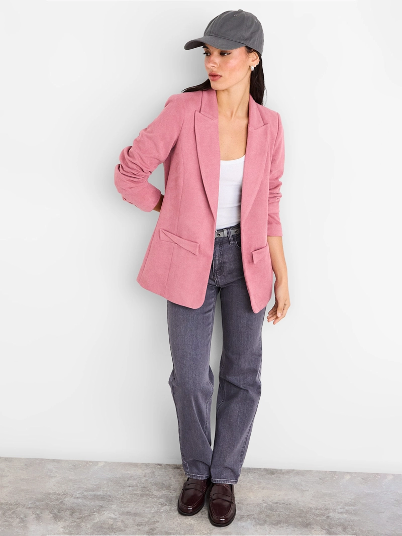 BLAZER MUJER IO LISO - 4