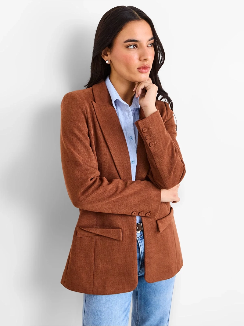 BLAZER MUJER IO LISO - 1