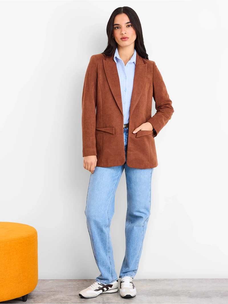 BLAZER MUJER IO LISO - 4