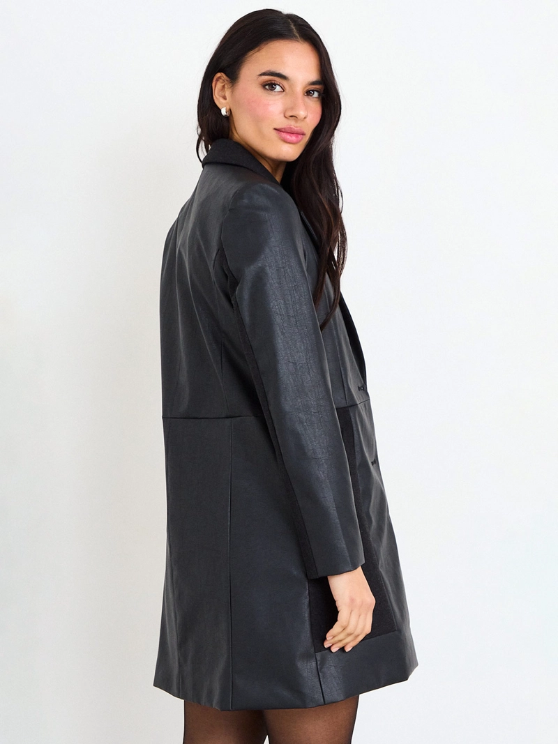 CHAQUETÓN MUJER IO LISO - 2