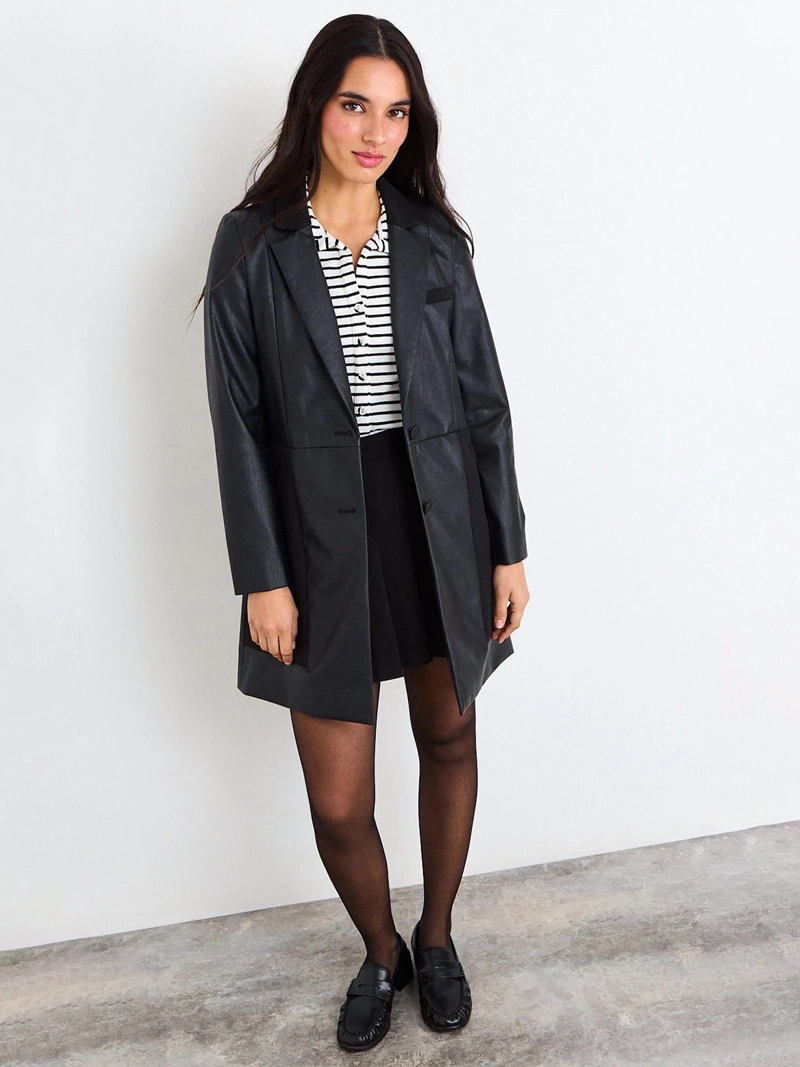 CHAQUETÓN MUJER IO LISO - 4