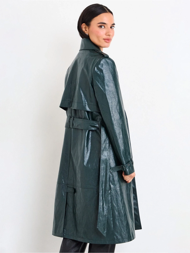 TRENCH IMPERMEABLE MUJER IO LISO - 2