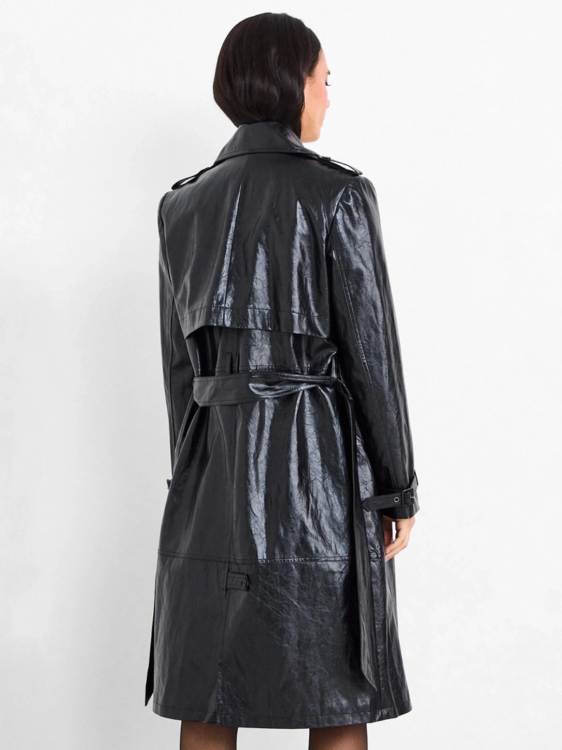 TRENCH IMPERMEABLE MUJER IO LISO - 2