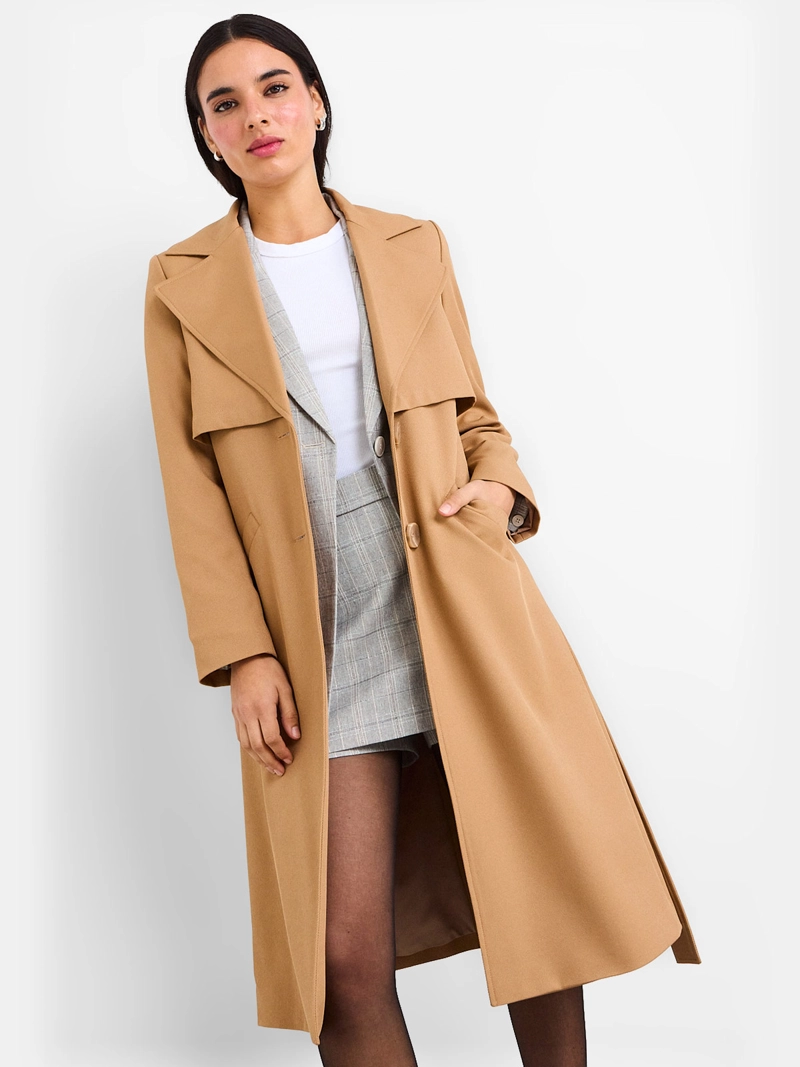TRENCH IMPERMEABLE MUJER IO LISO - 1
