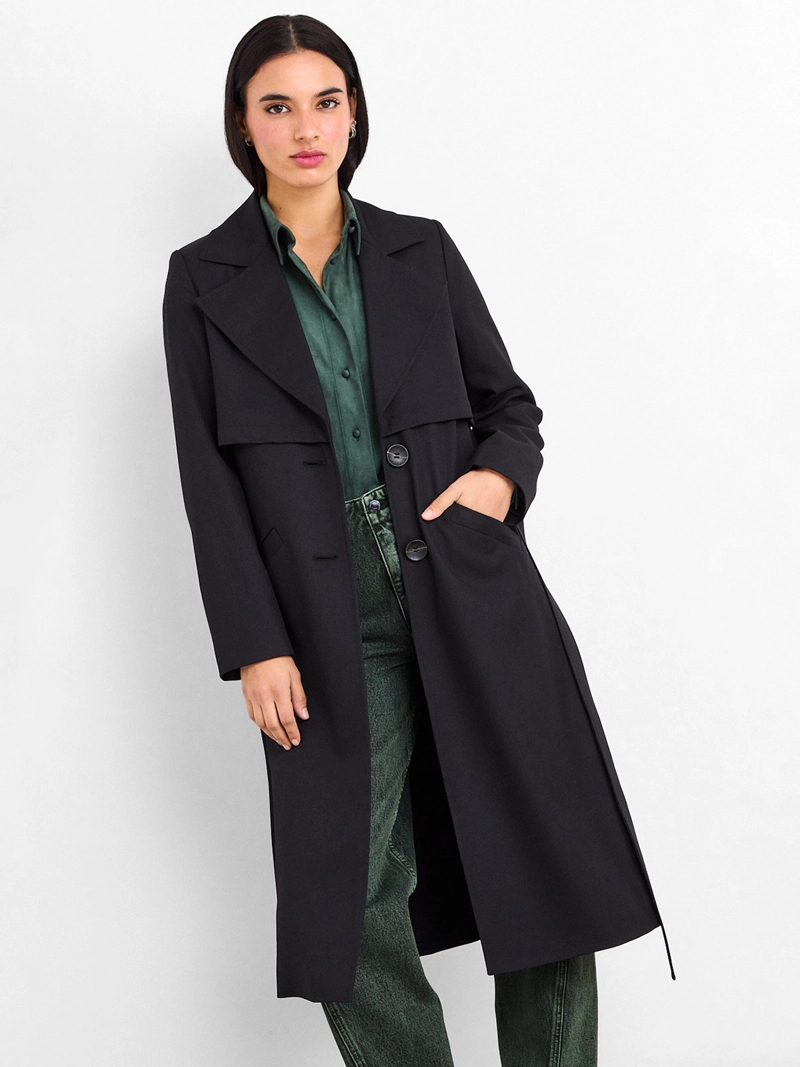 TRENCH IMPERMEABLE MUJER IO LISO - 1