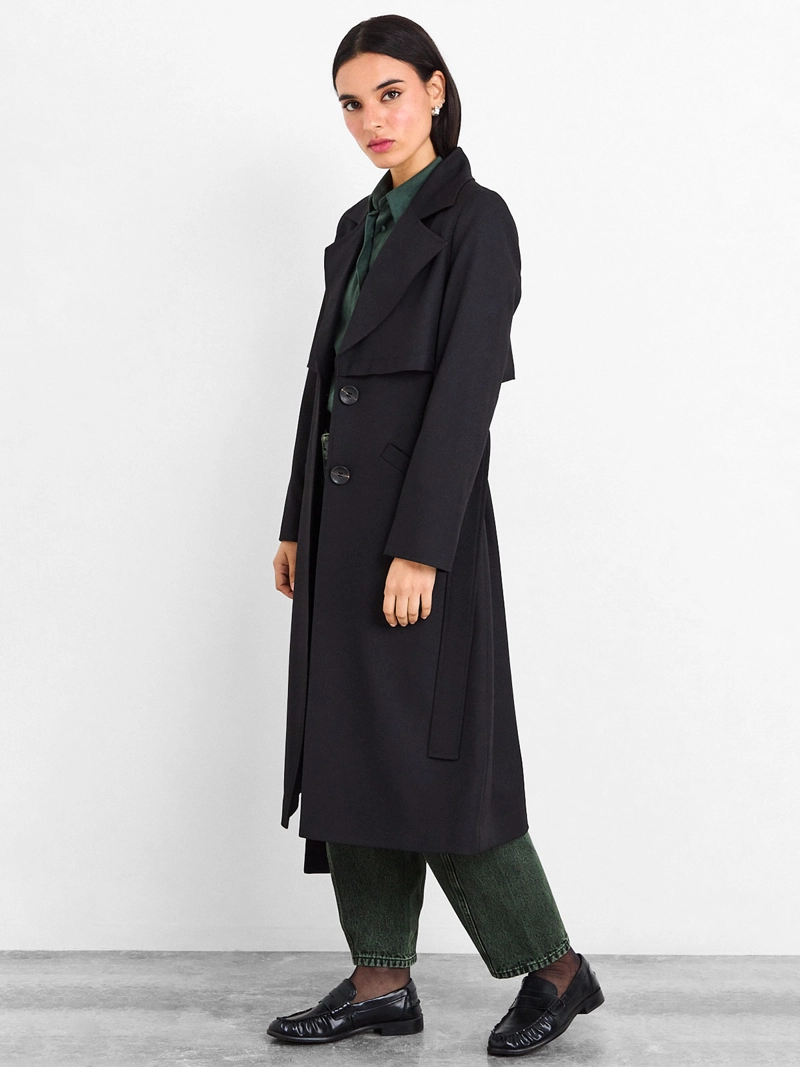 TRENCH IMPERMEABLE MUJER IO LISO - 4