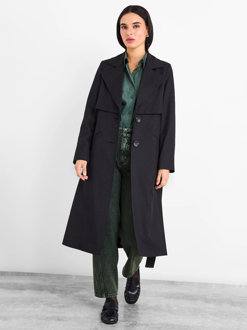 TRENCH IMPERMEABLE MUJER IO LISO - 5