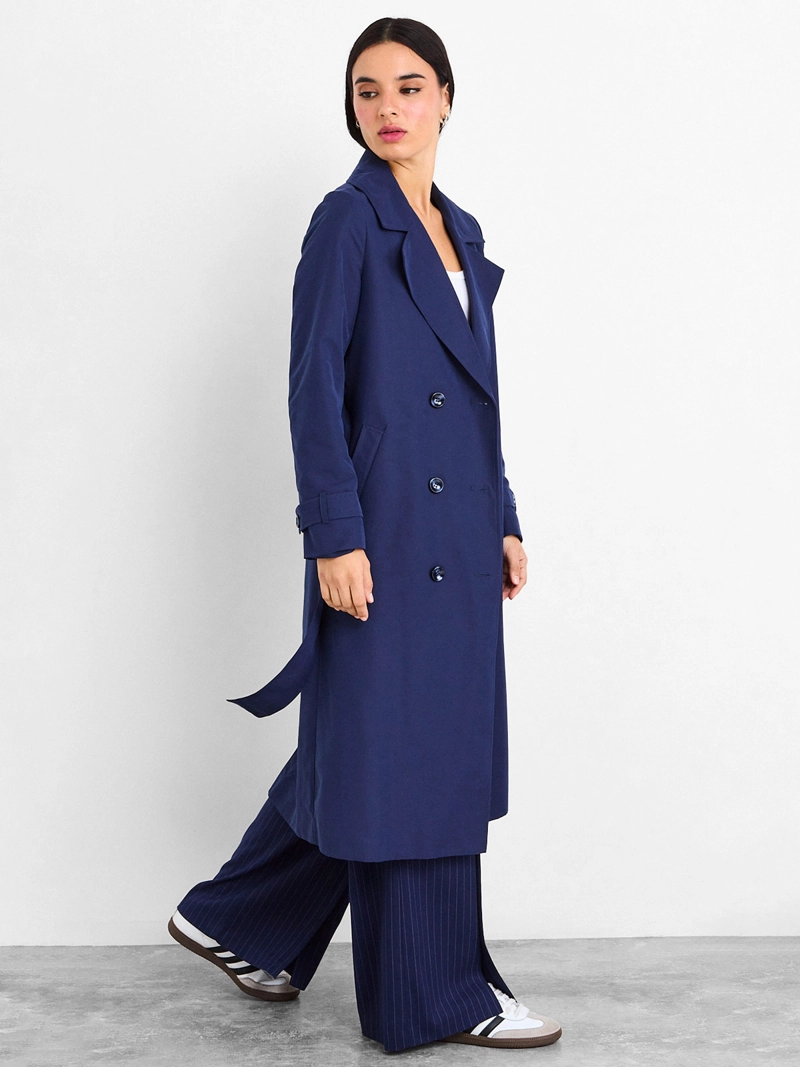 TRENCH IMPERMEABLE MUJER IO LISO - 5