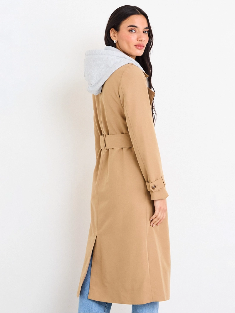 TRENCH IMPERMEABLE MUJER IO LISO - 2