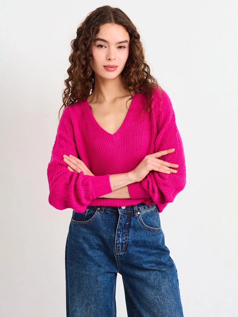 SWEATER MUJER IO CUELLO BÁSICO V