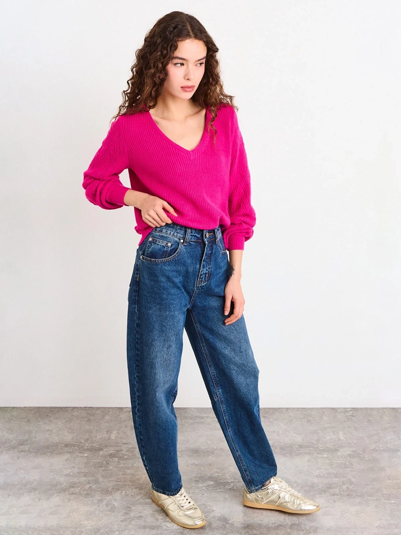 SWEATER MUJER IO CUELLO BÁSICO V - 4
