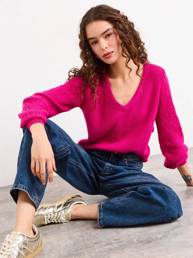 SWEATER MUJER IO CUELLO BÁSICO V - 5