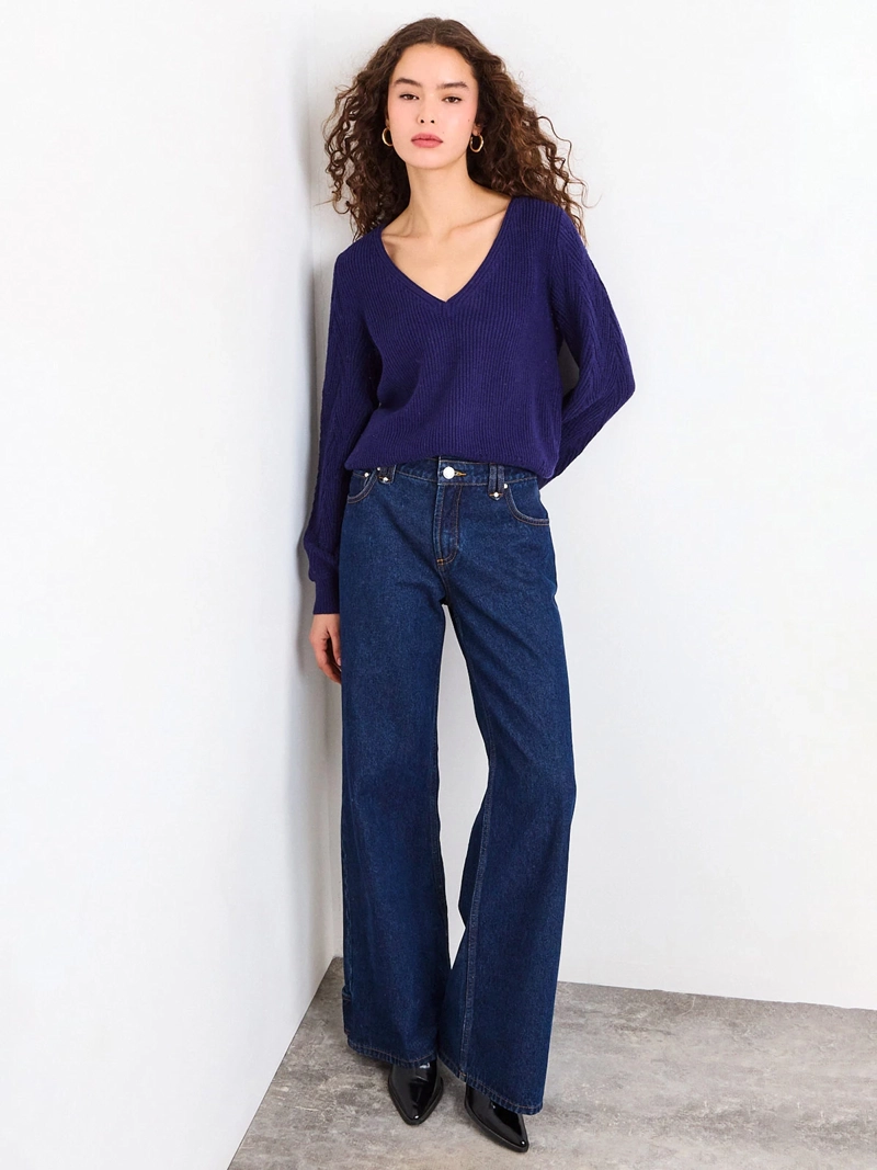 SWEATER MUJER IO CUELLO BÁSICO V - 4