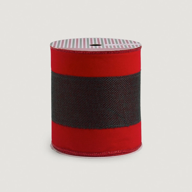 ADORNO NAVIDEÑO RIPLEY HOME TRADITIONAL XMAS CINTA XL ROJO/VERDE - 2