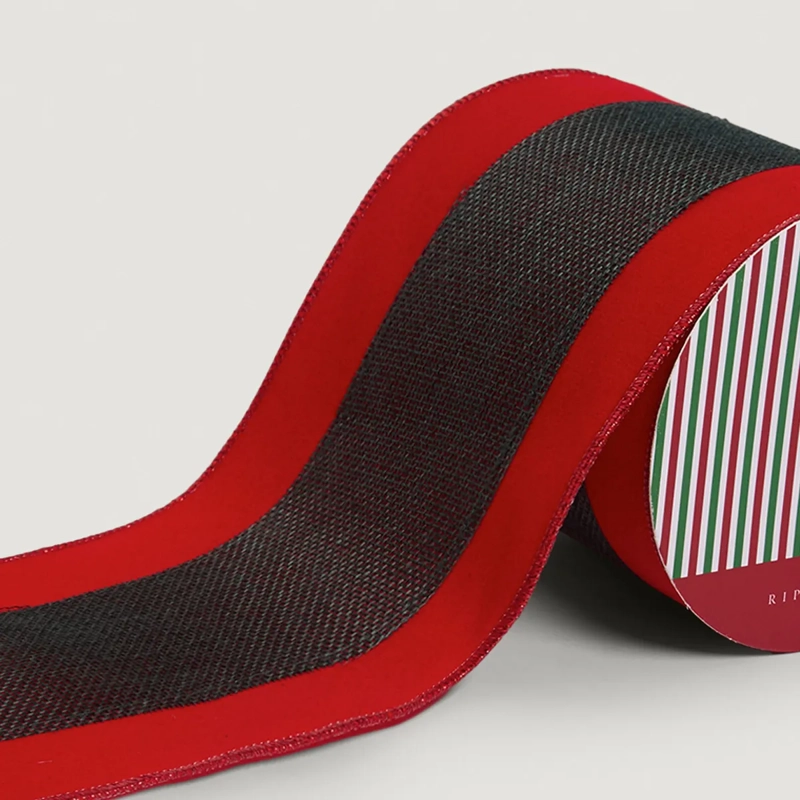 ADORNO NAVIDEÑO RIPLEY HOME TRADITIONAL XMAS CINTA XL ROJO/VERDE - 3