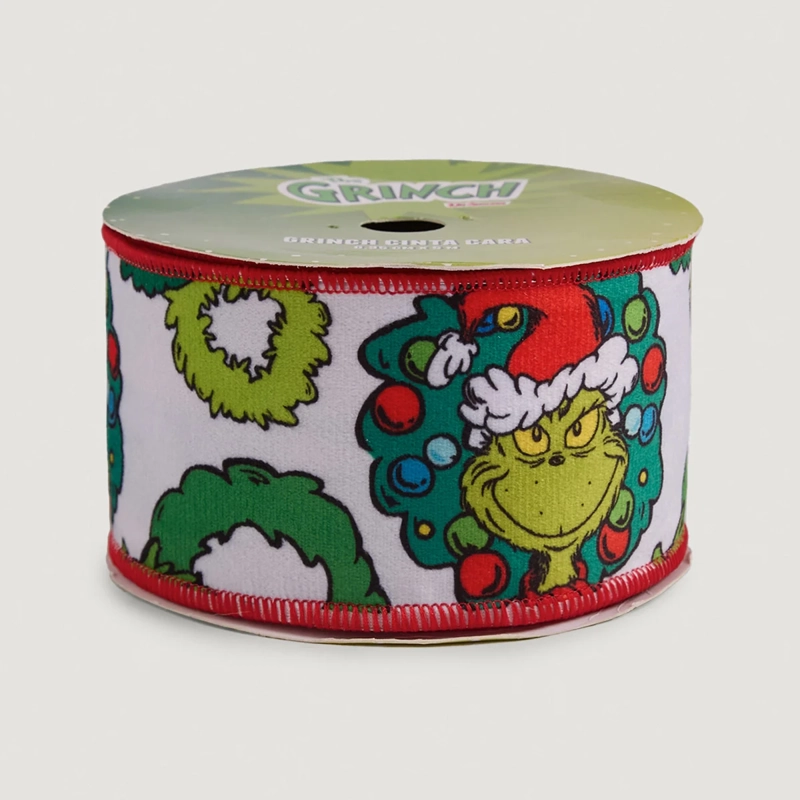 ADORNO NAVIDEÑO GRINCH CINTA CARA - 2
