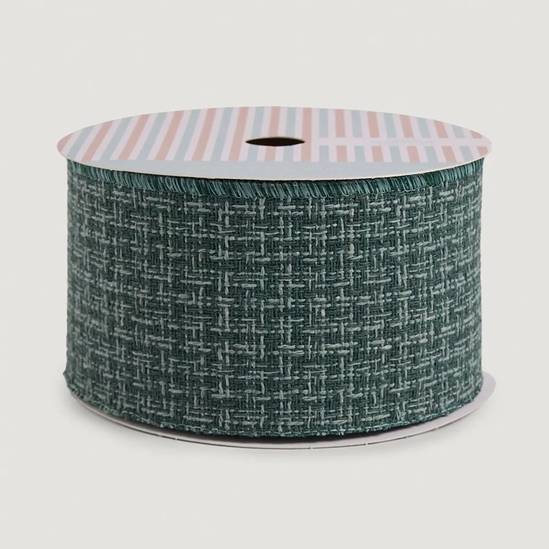 ADORNO NAVIDEÑO RIPLEY HOME NORDIC XMAS CINTA ESCOCES AQUA - 2