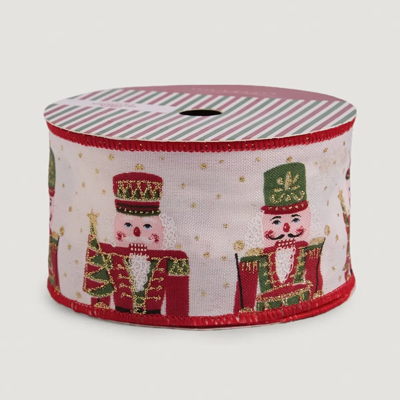 ADORNO NAVIDEÑO RIPLEY HOME TRADITIONAL XMAS CINTA CASCANUEZ - 2