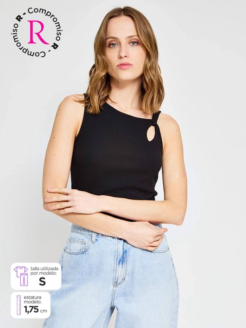 POLERA MUJER MARQUIS ALGODÓN TEJIDA