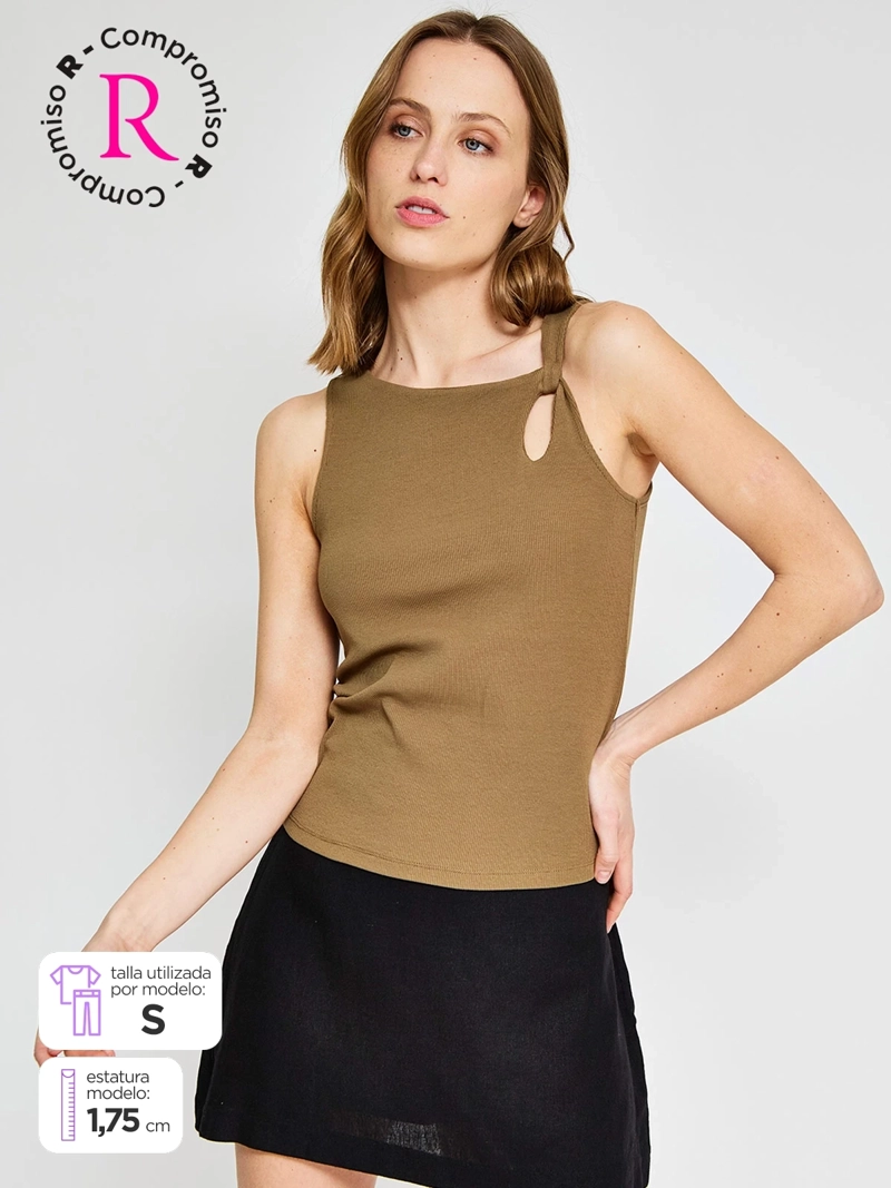 POLERA MUJER MARQUIS ALGODÓN TEJIDA