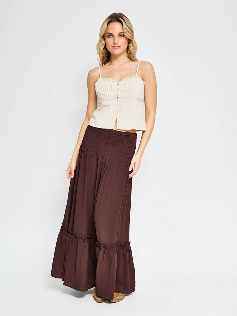 BLUSA MUJER INDEX LINO SIN MANGAS - 4