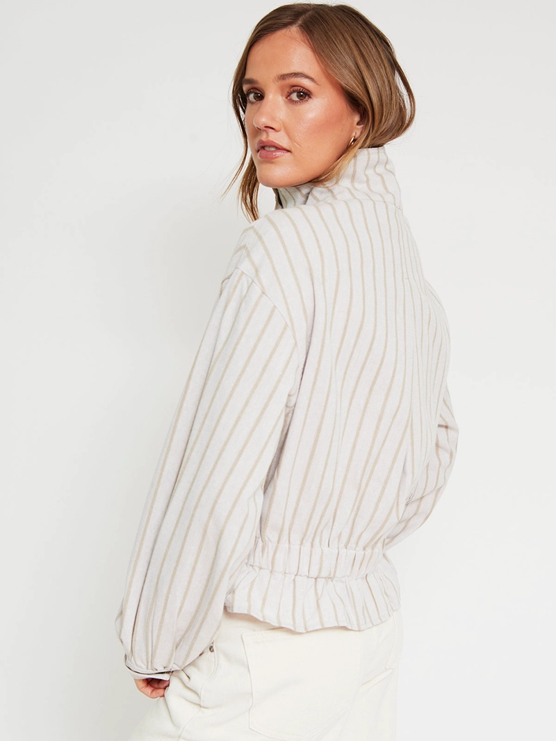 CHAQUETA MUJER MARQUIS ALGODÓN CUELLO CHIMENEA - 2