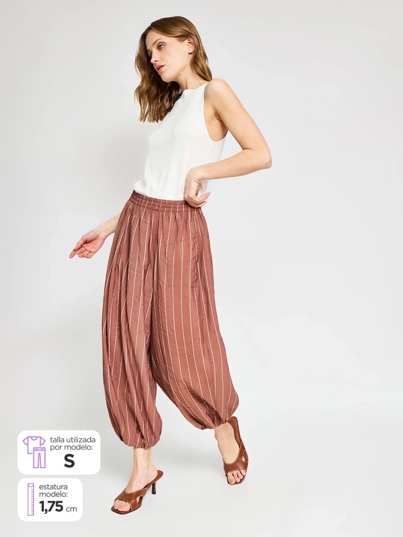 PANTALÓN MUJER MARQUIS BOMBACHO FLUIDO
