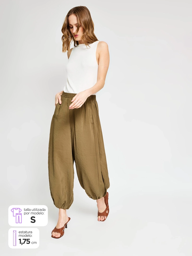 PANTALÓN MUJER MARQUIS BOMBACHO FLUIDO