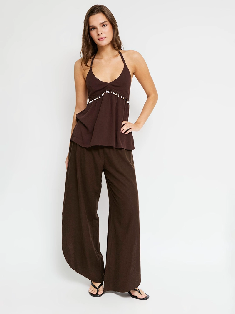 BLUSA MUJER INDEX SIN MANGAS CONCHITAS - 4