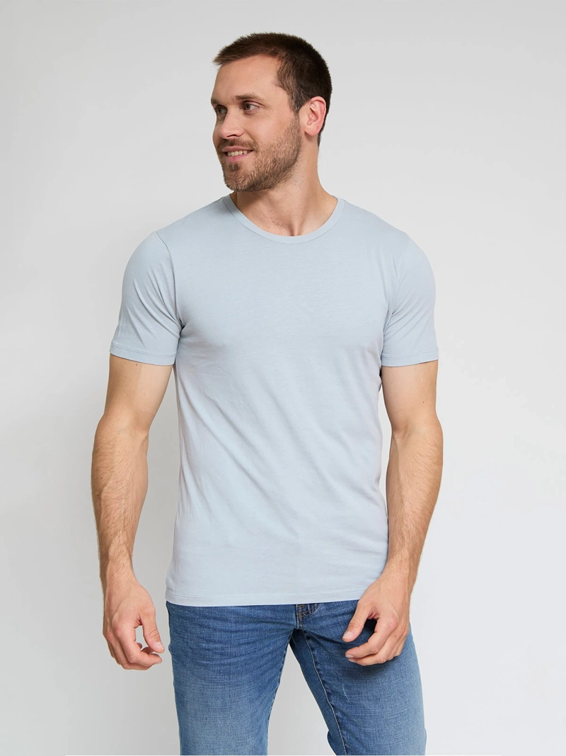 POLERA HOMBRE MARQUIS ALGODÓN MANGA CORTA LAVADA