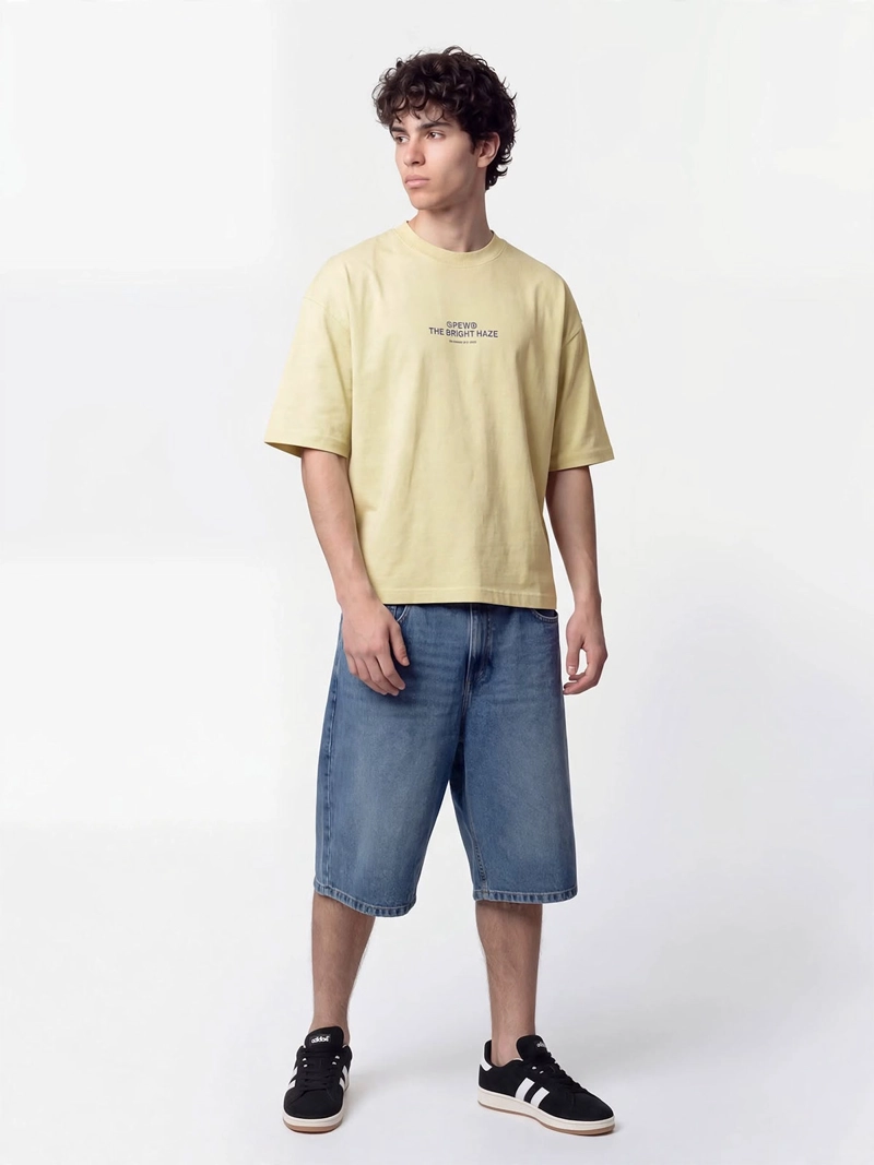 POLERA HOMBRE INDEX BOXY FIT ALGODÓN - 5