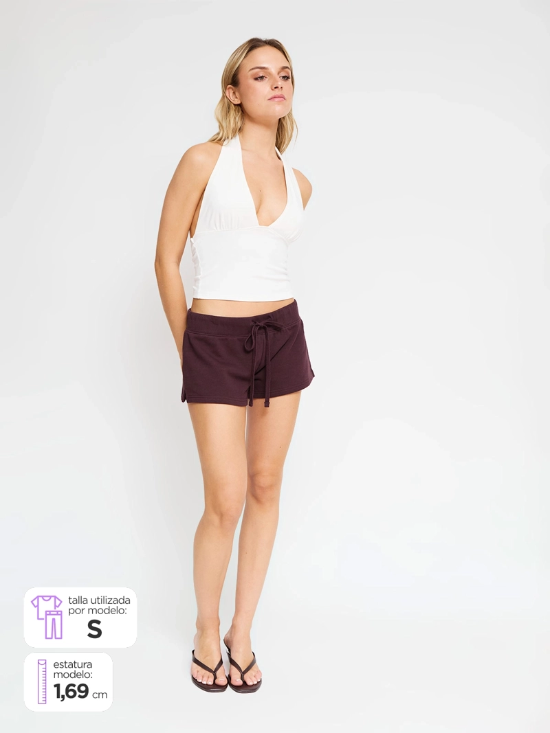 SHORT MUJER INDEX ALGODÓN BUZO