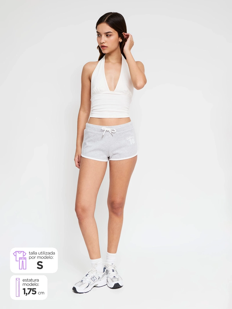 SHORT MUJER INDEX ALGODÓN BUZO DEPORTIVO