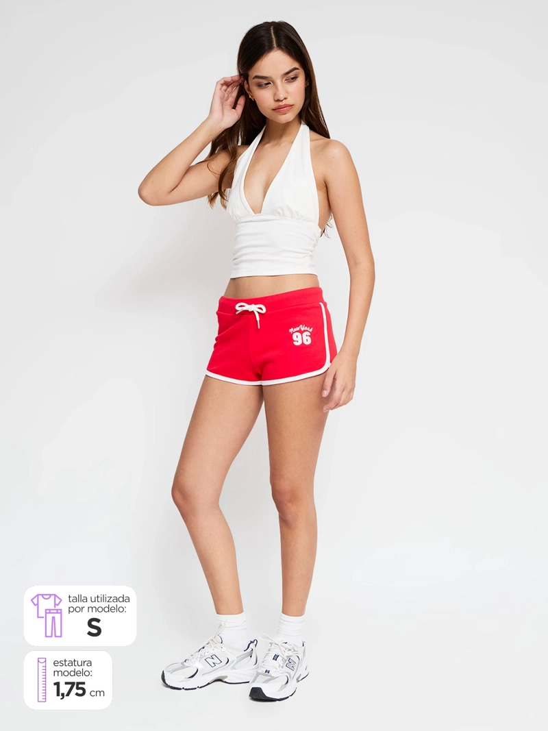 SHORT MUJER INDEX ALGODÓN BUZO DEPORTIVO