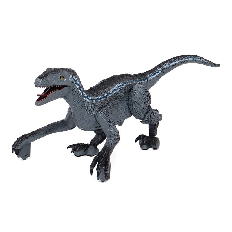 FIGURA DE ACCIÓN HAPPY LINE DINOSAURIO CAMINADOR CONTROL REMOTO CON LUZ Y SONIDO DINO TROOP EXTREME
