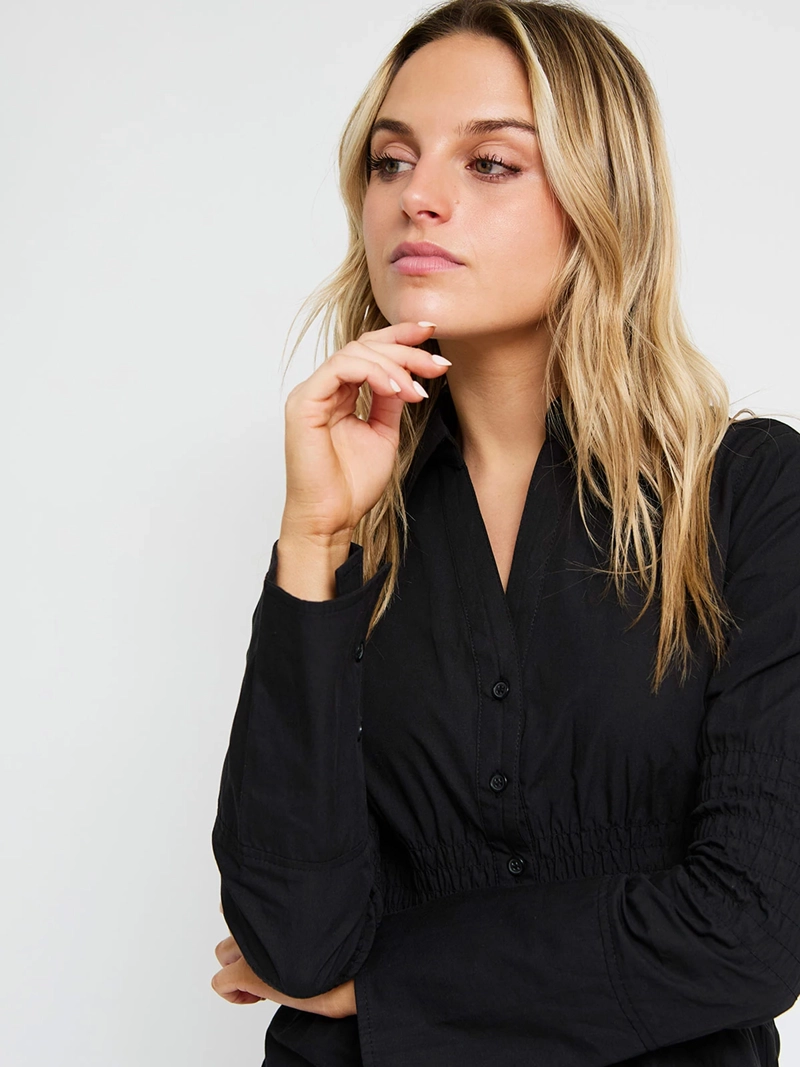 BLUSA MUJER INDEX ALGODÓN PANAL - 3
