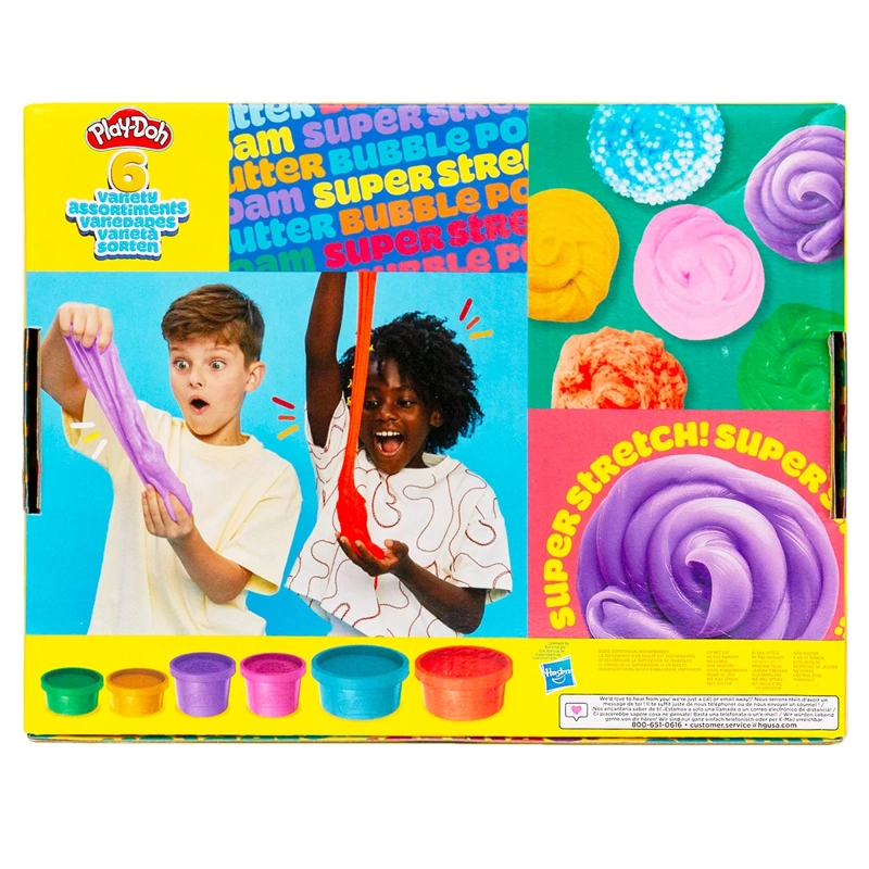 SET BOX SLIME PLAY-DOH VARIETY 6 PIEZAS - 2